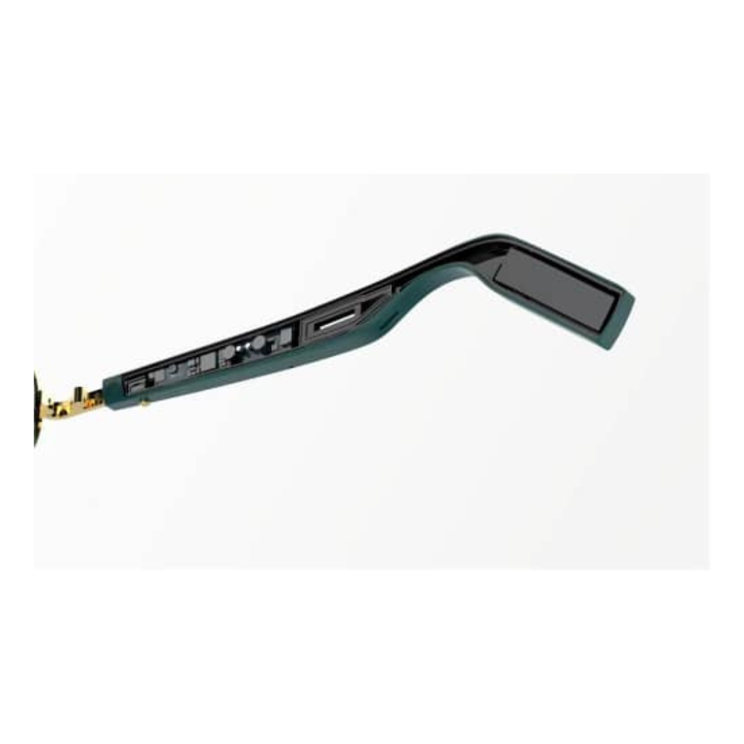 Opttecc Smartwear | Modello 004 - Tecnologia Bluetooth - Occhiali anti luce blu