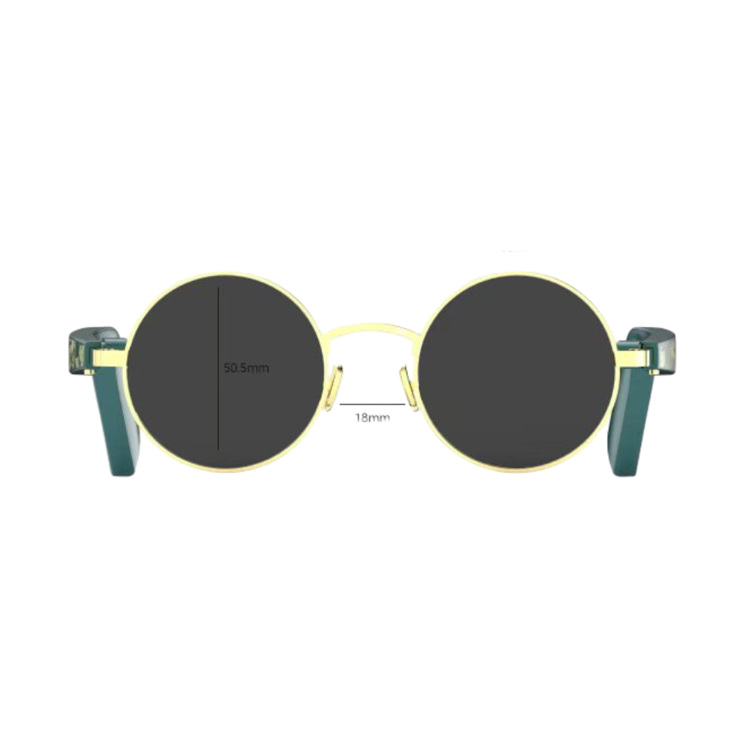 Opttecc Smartwear | Modello 004 - Tecnologia Bluetooth - Occhiali anti luce blu