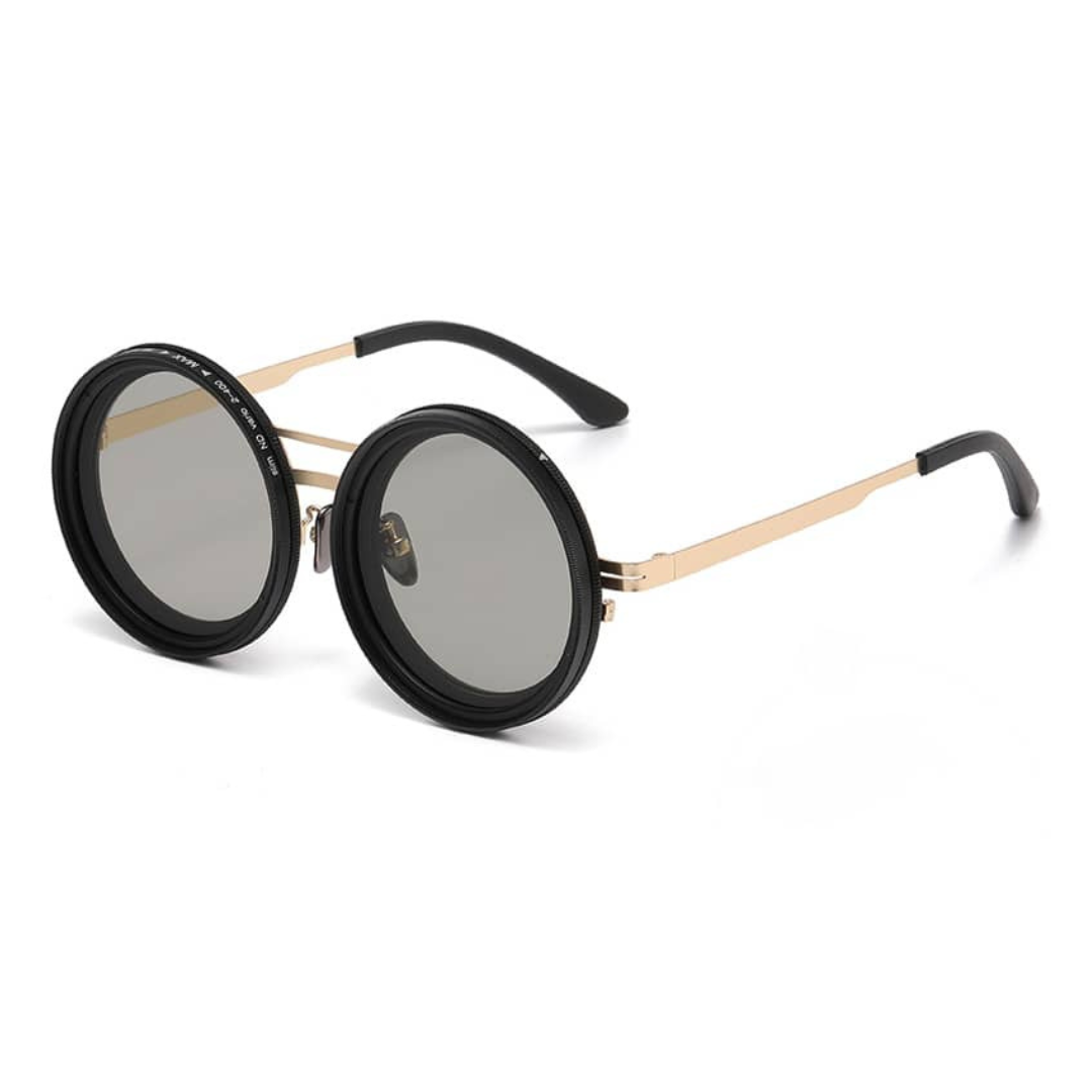 Optek X Round Polarized Sunglasses | Adjustable Dimming