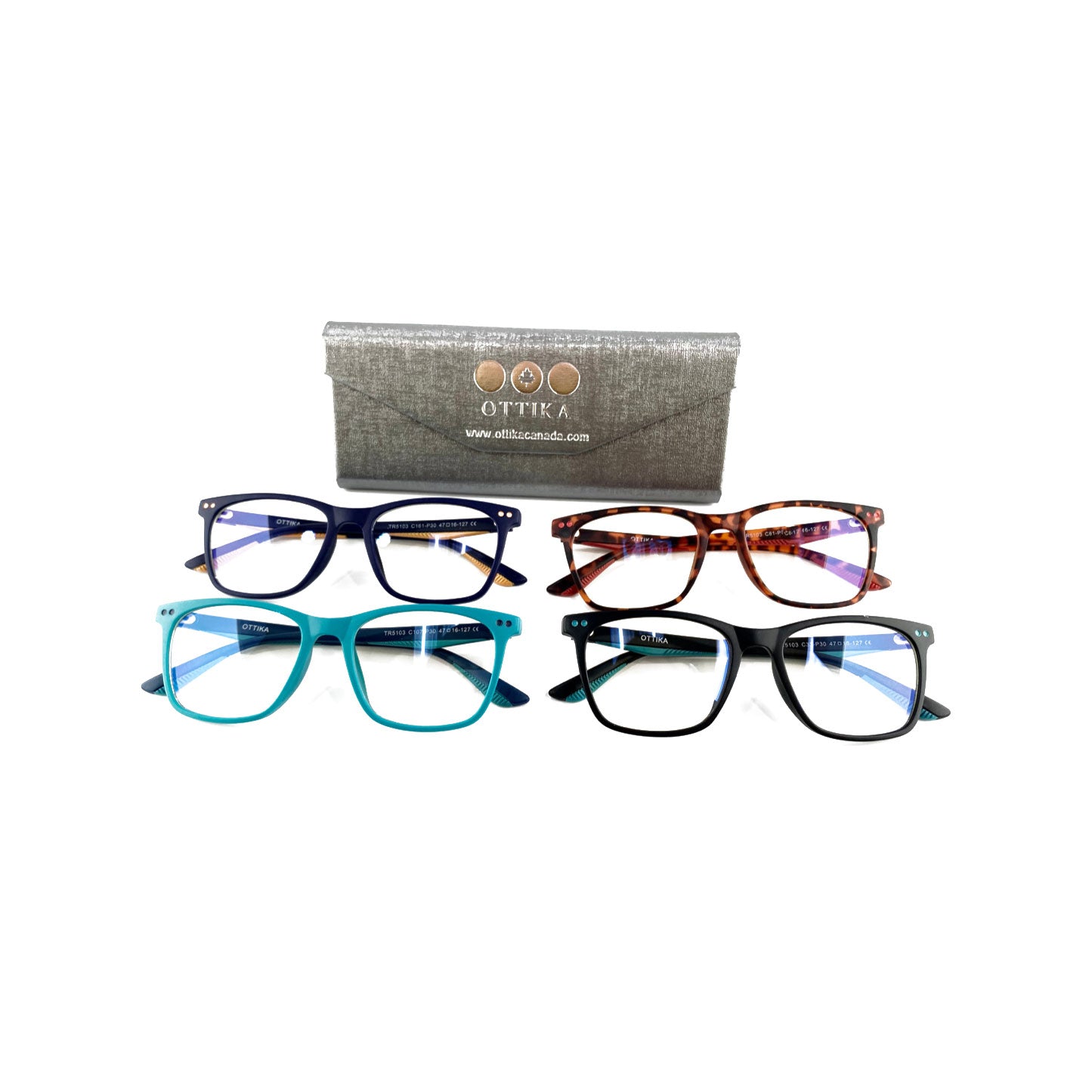 Care by Ottika - Blue Light Blocking Glasses | Teenagers Model TR5103