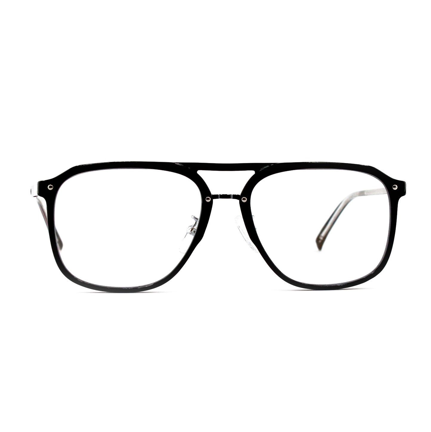Care by Ottika - Blue Light Blocking Glasses - Adult | Model 98801 | Gold & Green Coat