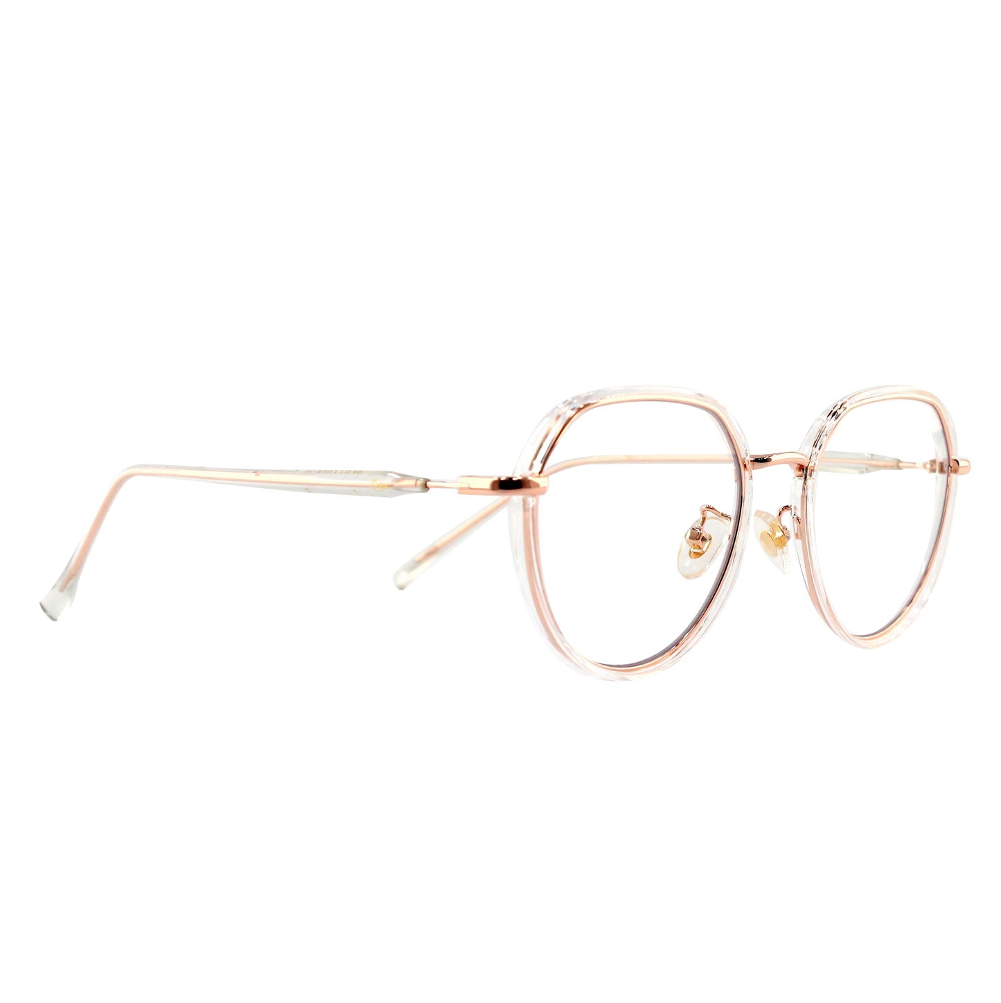 Ottika Care - Blue Light Blocking Glasses - Adult | Model TR1906 | Coating Gold & Green