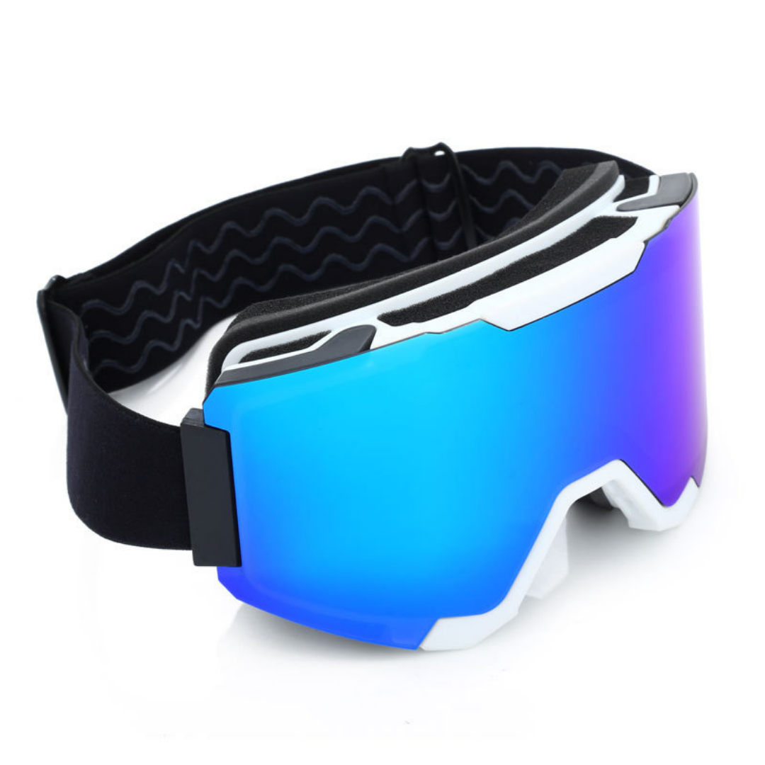 MASQUE DE SKI & SNOWBOARD 04 ADULTE BLEU/NOIR
