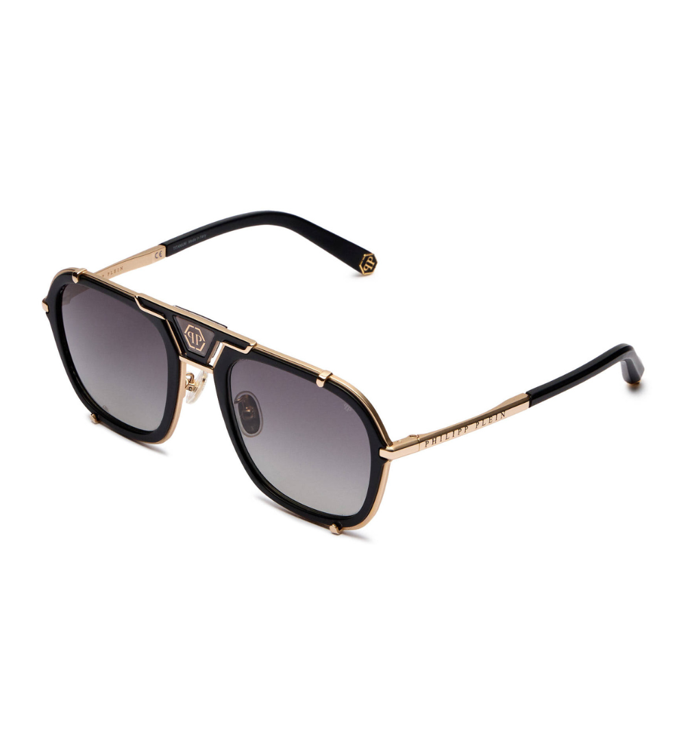 Lunettes de soleil Philipp Plein Signature Titanium | Modèle SPP010M