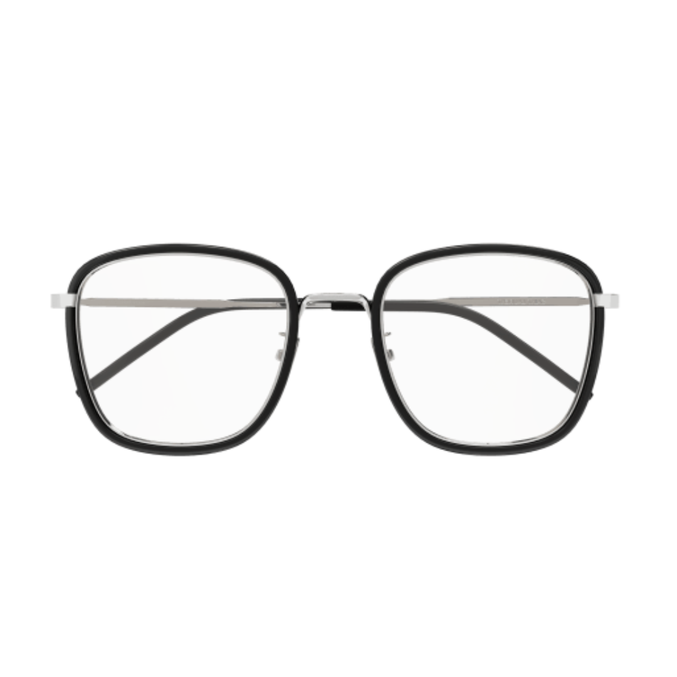 Montatura per occhiali Saint Laurent | Modello SL 440/F OPT (001) 54 - Argento