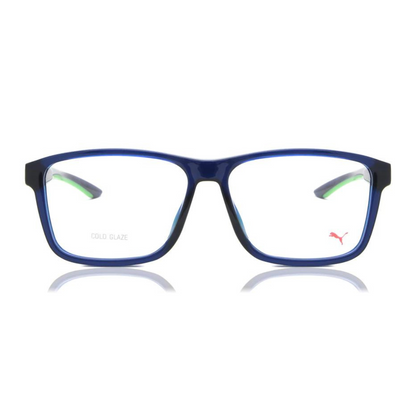 Monture de lunettes Puma | Modèle PU0207O (002) - Bleu