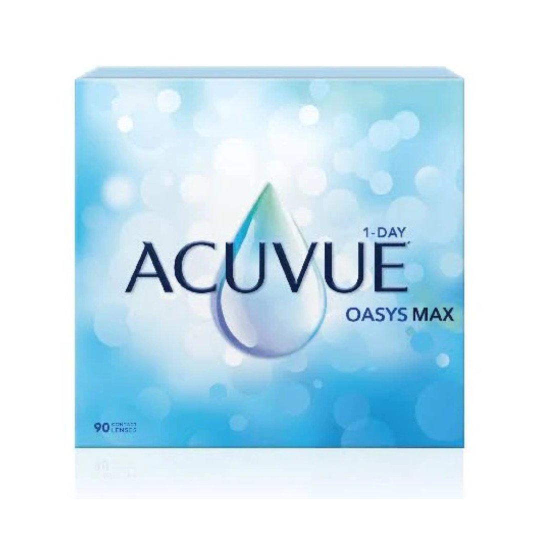 Acuvue® Oasys Max 1-Day (curva base 8,5) - Sfera | Confezione da 30 e 90 