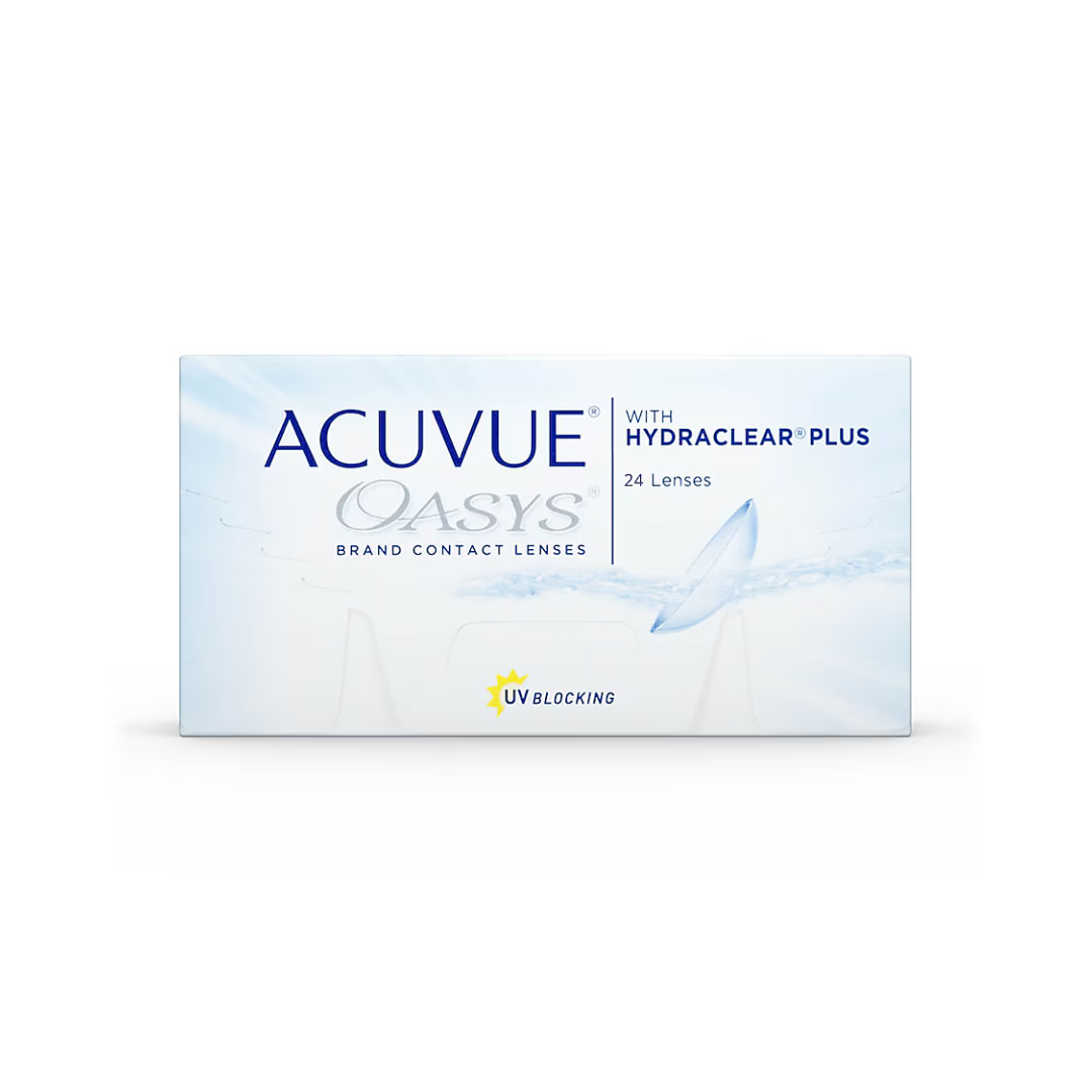 Acuvue® Oasys avec Hydraclear® PLUS - Sphère | Packs de 12 et 24