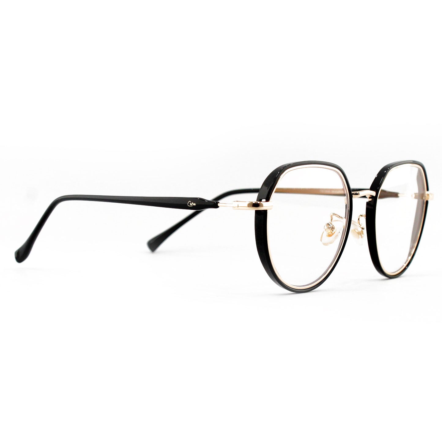 Care by Ottika - Blue Light Blocking Glasses - Adult | Model TR1906 | Coating Gold &amp; Green