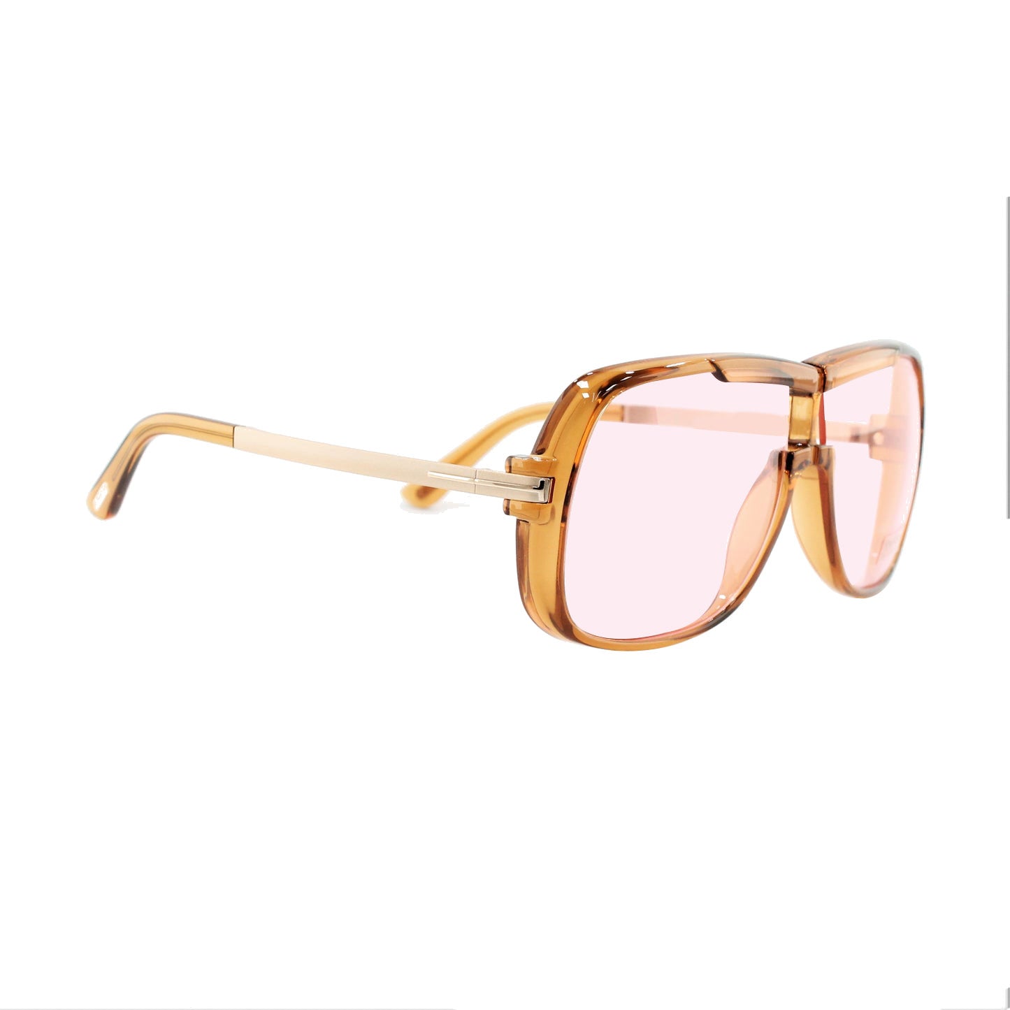 Lunettes de soleil Tom Ford | Modèle TF 800 - Marron clair