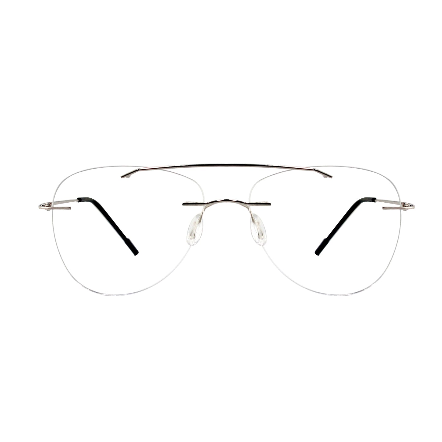 Ottika Care - Blue Light Blocking Glasses | Rimless R 002 | Coating Green &amp; Blue