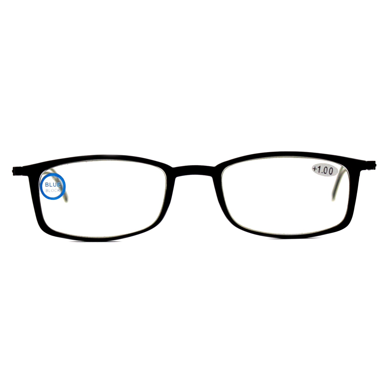 Ottika Care - Occhiali da lettura anti luce blu | Forma rettangolare
