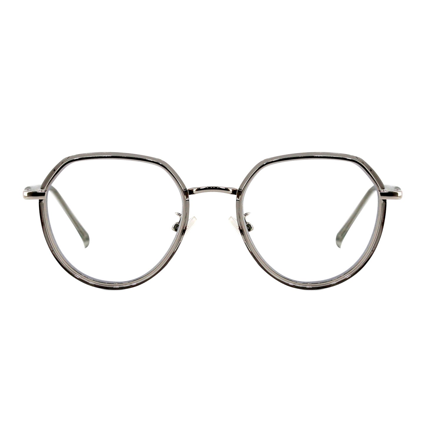 Ottika Care - Lunettes anti-lumière bleue - Adulte | Modèle TR1906 | Revêtement Or &amp;amp; Vert