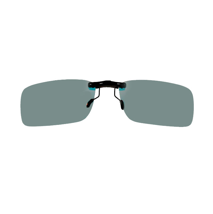 Clip-On For Glasses Polarized UV 400 | Rectangular Shape