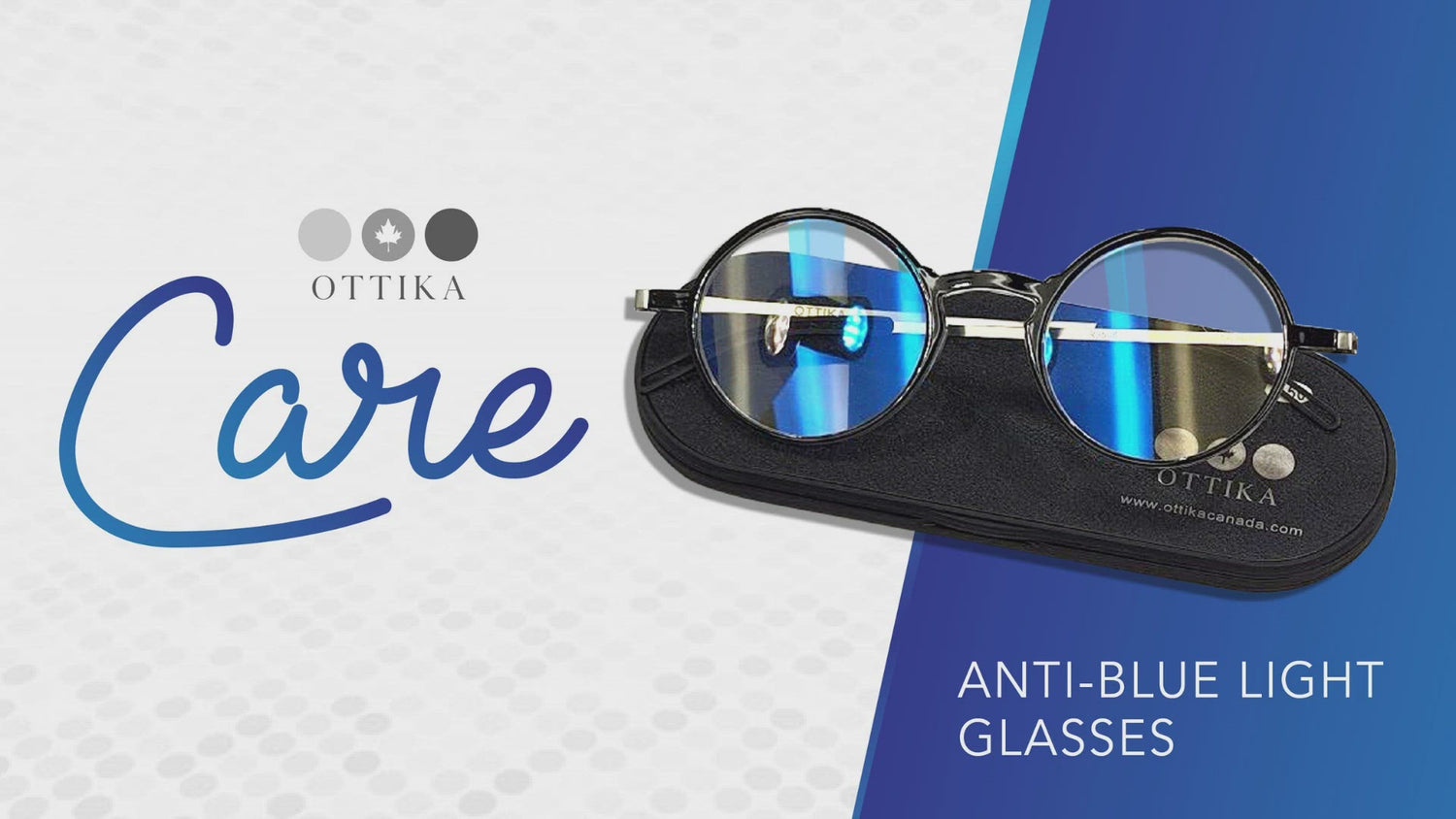 Ottika Care - Occhiali anti luce blu - Adulto | Modello 2032