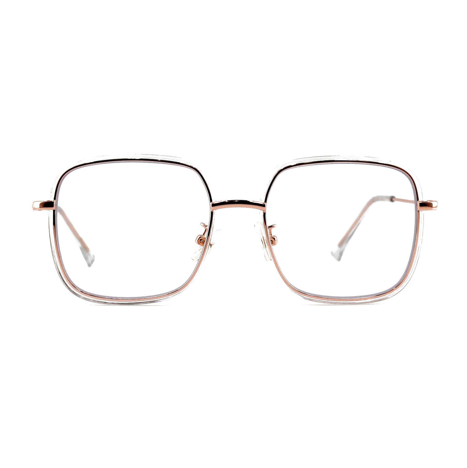 Care by Ottika - Blue Light Blocking Glasses - Adult | Model 1908 | Coating Gold &amp; Green