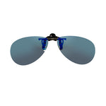 Clip-on per occhiali polarizzati UV 400 | Forma da aviatore