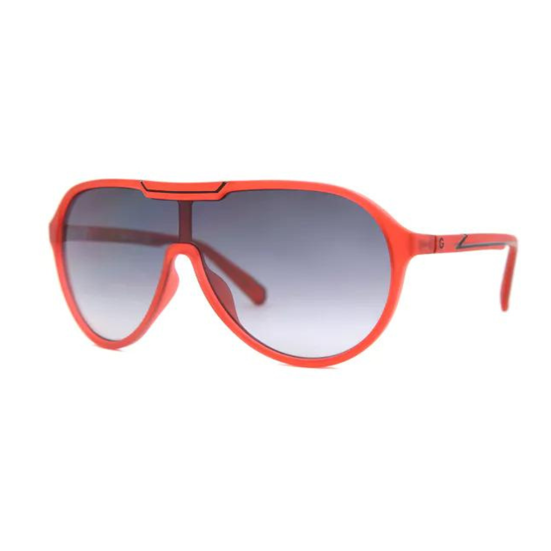 Lunettes de soleil Guess | Modèle GG2146 - Rouge Mat / Fumée Dégradée