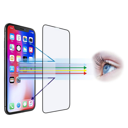 Proteggi schermo anti-luce blu per iPhone (9H) Clear Edge 12/ 12 mini/ 12 Pro/ 12 Pro max