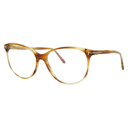 Tom Ford - Lunettes anti-lumière bleue | Modèle TF 5544 - Demi Brun